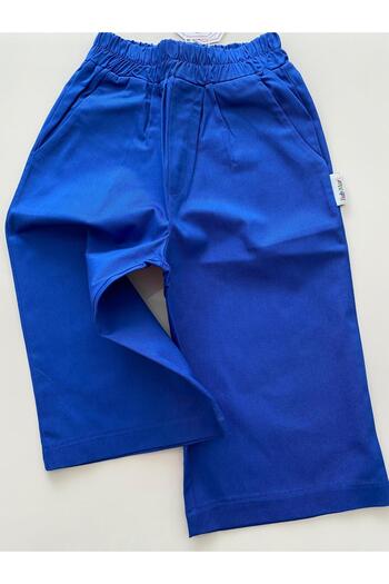 TubiMark Cotton Wide Leg Boon Blue Pantalon