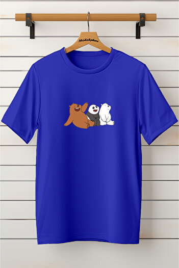 AR&YOS Printed Unisex Oversize T-Shirt Oversize