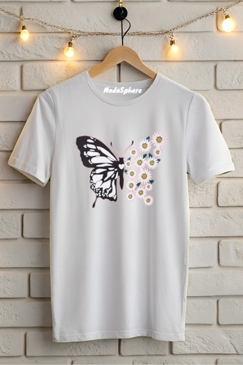 AR&YOS Τυπωμένο Unisex Oversize T-Shirt Oversize