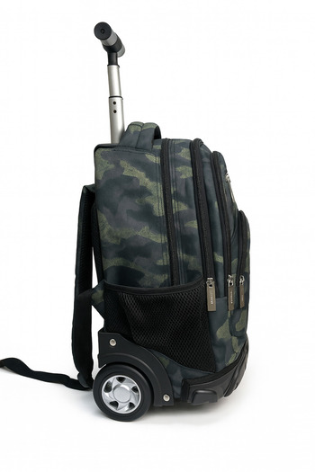 nuzki Trolley School Bag, for Girls and boys Trolley Bag for Kids Travel ,Trolley multi useful , 16 inch