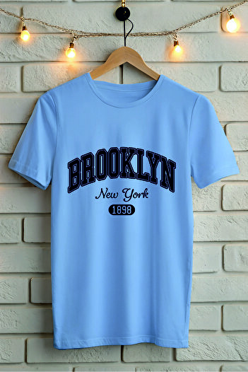 AR&YOS Μπλουζάκι Unisex με στάμπα Brooklyn