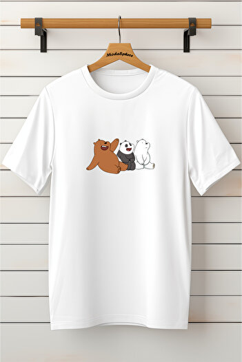 AR&YOS Printed Unisex Oversize T-Shirt Oversize