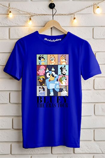 AR&YOS Μπλουζάκι με στάμπα Bluey Unisex Oversize