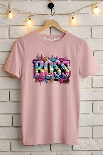 AR&YOS Τυπωμένο Unisex Oversize T-Shirt