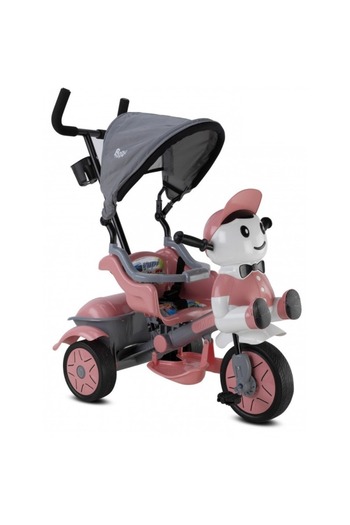 Duman Yupi Tricycle Üç Tekerlekli Bisiklet | Pembe Gri Çocuk Bisikleti