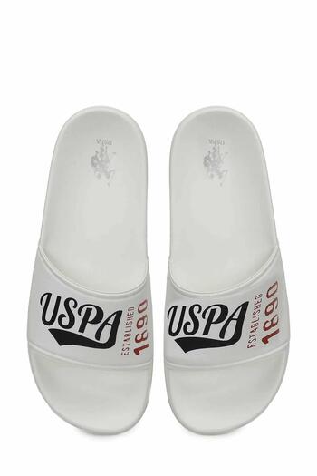 U.S. Polo Assn. Luvy 5Fx White Men's Slippers a 101985018