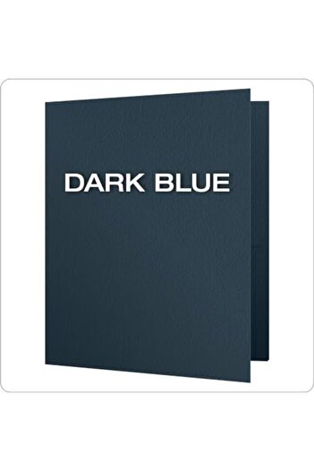 STOREMAX Snshop Double Pocket File, Letter Size, 25 Pieces Per Box 1 Pack Dark Blue 467437
