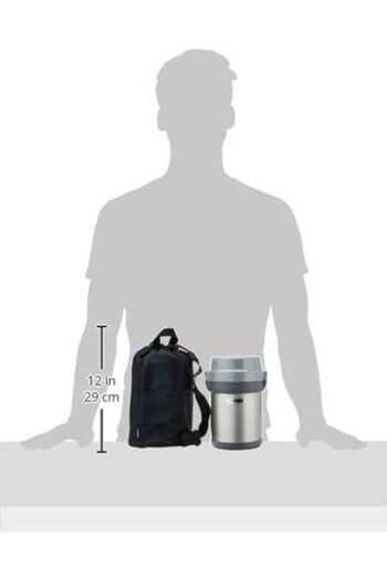 STOREMAX Sellbuyst Sl-Jaf14-Sa Vacuum Food Thermos Container 1.43L Silver Trendy 266450