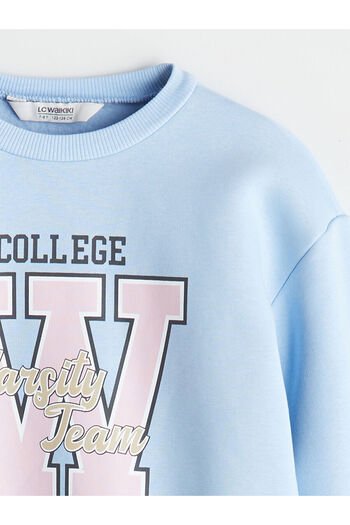 LC Waikiki New Season Crew Neck Girl's Sweatshirt