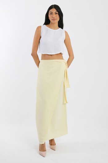 TANISA Zyran Tie Skirt Tns-4183