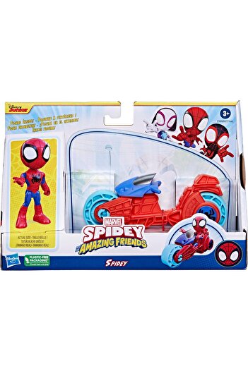 erorex Action Figure With Toy Motorcycle Preschool Toys For 3 Year Old Boys Girls Up