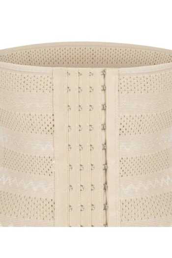Fstyle Lower back support and abdominal belt with 3 control clips