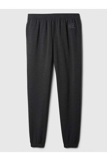 GAP Men's Dark Gray Logo Fleece Jogger Sweatpants