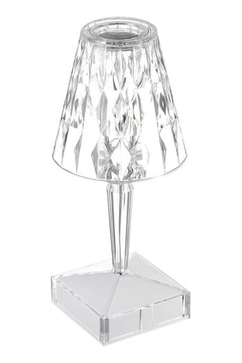 Raffine Acrylic Diamond Table Lamp Warm White