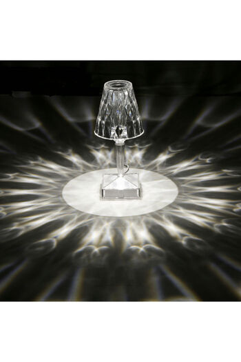 Raffine Crystel Table Lamp Clear