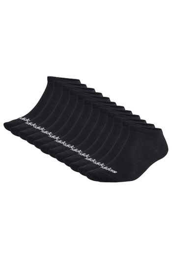 adidas , Set de sosete scurte unisex - 12 perechi, Negru, 40-42