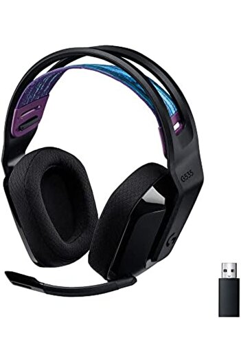 Logitech G Logitech G535 LIGHTSPEED Wireless Gaming Headset - Lightweight on-ear headphones, flip to mute mic,