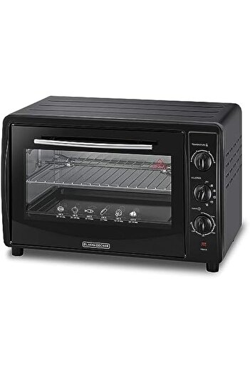 Black&Decker Black & Decker 45L Double Glass Multifunction Toaster Oven with Rotisserie