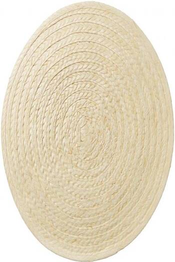 Generic Sluten Place Mat Palm Leaf Natural Multi Color