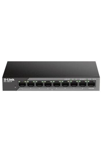 D-Link Switch DLink DSS-100E-9P, 9 porturi, PoE