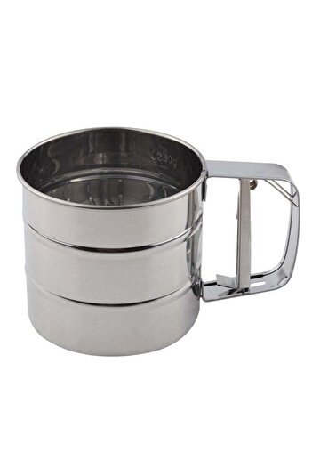 Generic High Grade Stainless Steel Flour Mesh Sieves 135g Silver