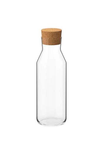 Generic Carafe With Stopper Glass Cork Clear