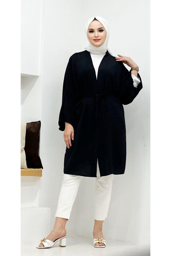 CNG MODA Hijab Sports Belted Kimono