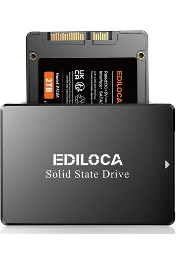 Generic Ediloca ES106 2TB SSD SATA III 6Gb/s 2.5" 3D TLC NAND Flash Internal Hard Drive