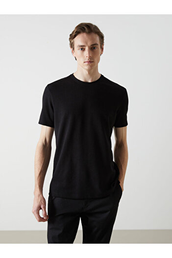 LC Waikiki Crew Neck Combed Cotton Men's T-Shirt