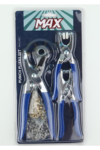 ŞERİFOĞLU Snap Pressing Device, Set with Hole Puncher