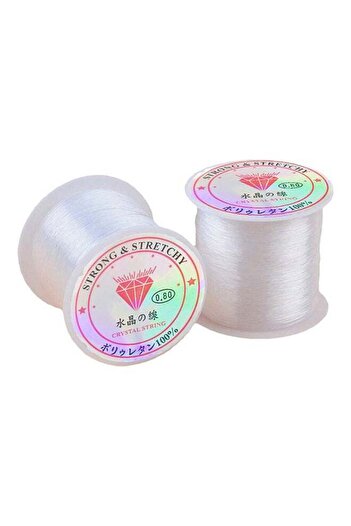 Generic 2 Piece Jewelry Cord Elastic Bracelet Rope Crystal Beading