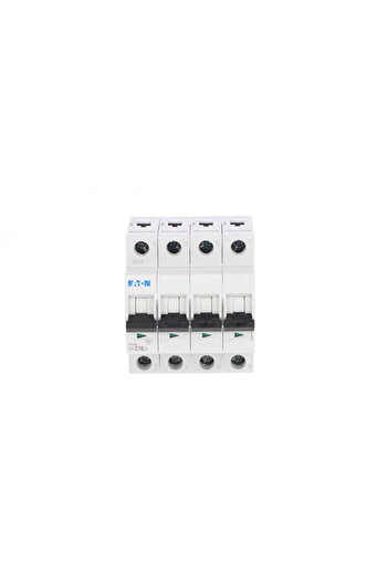 Eaton Circuit breaker 4P C 16A 6kA AC PL6-C16/4 166519