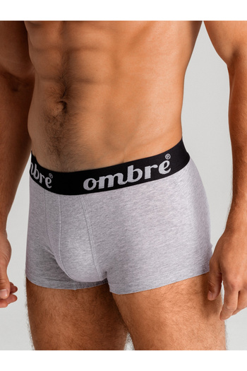OMBRE Herren Unterhosen - grau 3er Pack U159