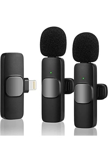 Generic NEW Wireless Mic Compatible For iPhone, iPad - Mic For iPhone Bluetooth Microphone Recording Intervi
