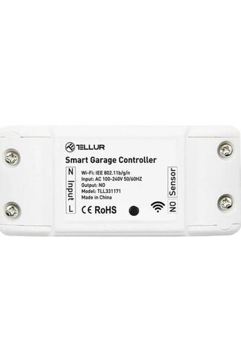 TELLUR Kit control usa garaj WiFi Smart (Alb)