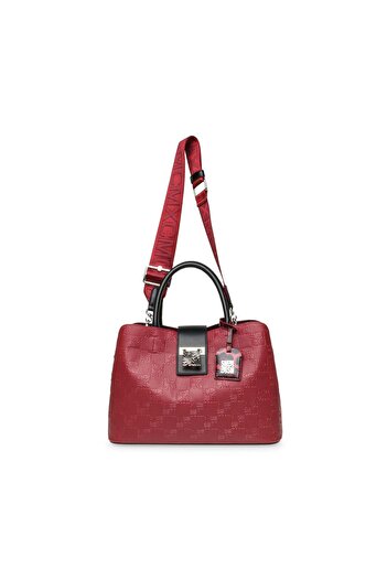Steve Madden Women's Kess-C Red/Silver Handbag