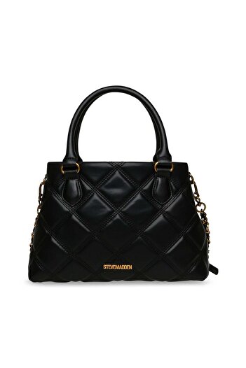 Steve Madden Women's Nessie Black/Gold Handbag