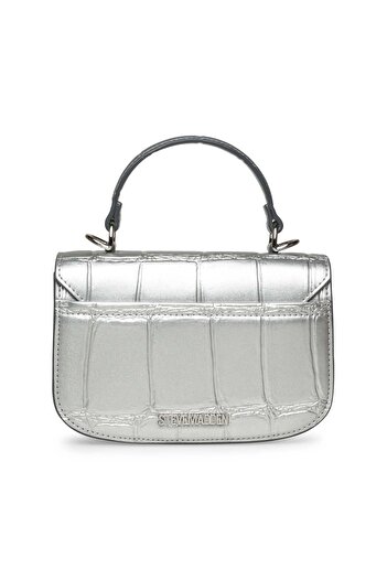 Steve Madden Women's Inque-C Silver Handbag