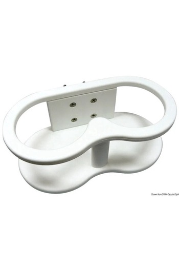 OSCULATI Suport Binoclu Osculati, 230x120x85 mm, Montare Perete/Tub, Diametru 22/25 mm