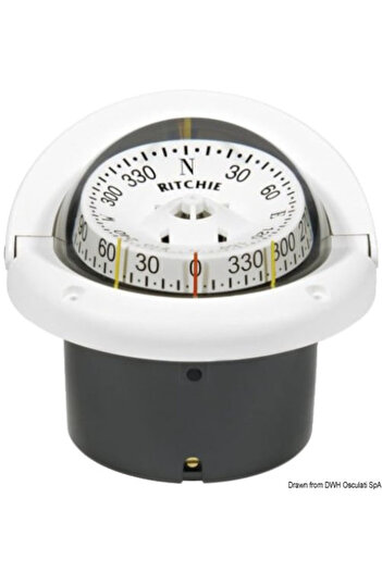 Ritchie Busola Helmsman cu doua cadrane 3''