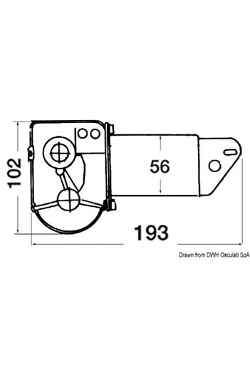 TMC Stergator de parbriz etans 12/24V