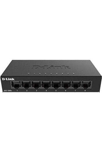 D-Link Switch DGS-108GL, Gigabit, 8 Porturi