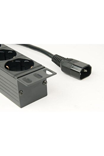 Gembird Prelungitor EG-PDU-014-C14, 8 prize, 3m (Negru)