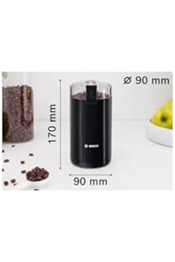 Bosch Coffee Electric Grinder with a Power of 180 W TSM6A013B, Plastic, Black