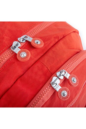 Nas Bag Unisex Large Size Harmful Chemical Free Waterproof Backpack Orange