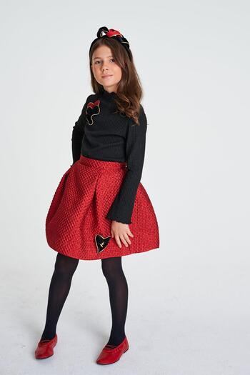 Lia Lea Bg Store Girls Black Blouse