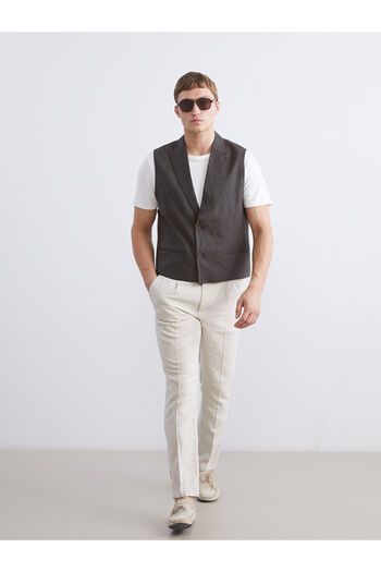LC Waikiki Create Your Style from Uzg Store |   Standard Fit Linen Look Men's Trousers
