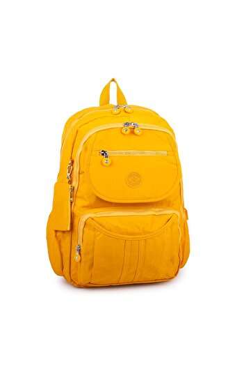 Nas Bag Unisex Large Size Harmful Chemical Free Waterproof Backpack Yellow