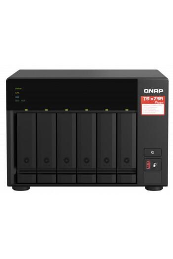 Qnap NAS TS-673A-8G, AMD Ryzen Embedded V1500B, 6 Bay-uri, Gigabit, 8 GB DDR4
