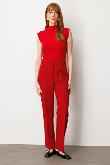 Ekol Straight Cut Tube Leg Trousers